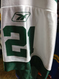 Vintage #21 RED New York Jets NFL Reebok Jersey 2XL - #XL3VintageClothing