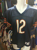 Vintage #12 ERIC KRAMER Chicago Bears NFL Champion Jersey 14-16 - #XL3VintageClothing