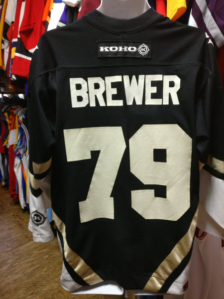 Vintage #79 BREWER Pittsburgh Penguins NHL Koho Jersey M - #XL3VintageClothing