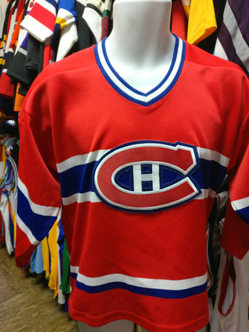 Vintage MONTREAL CANADIANS NHL Starter Jersey YL/YXL - #XL3VintageClothing