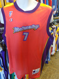 Vtg #7 MICHELE TIMMS Phoenix Mercury WNBA Champion Jersey L (Deadstock - #XL3VintageClothing