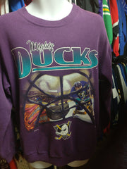 Vintage 90s ANAHEIM MIGHTY DUCKS NHL Nutmeg Sweatshirt M