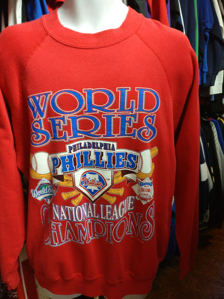 Vtg'93 PHILADELPHIA PHILLIES MLB N.L. Champs World Series SweatshirtXL - #XL3VintageClothing