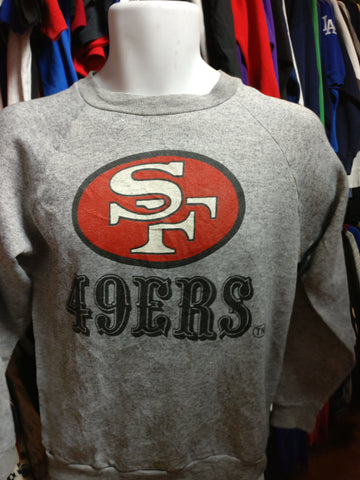 Vintage 80s SAN FRANCISCO 49ERS NFL Spotswear Sweatshirt S - #XL3VintageClothing