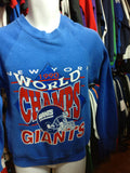 Vintage '90 NEW YORK GIANTS NFL World Champs Sweatshirt M - #XL3VintageClothing