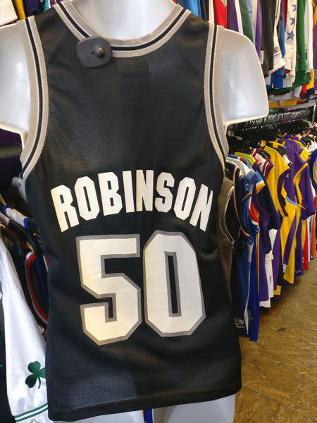 Vintage #50 DAVID ROBINSON San Antonio Spurs NBA Champion Jersey 36 - #XL3VintageClothing