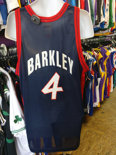 Vtg#4 CHARLES BARKLEY USA Dream Team NBA Champion Jersey XL(Deadstock) - #XL3VintageClothing