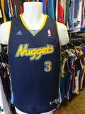 Vintage #3 ALLEN IVERSON Denver Nuggets NBA Adidas Authentic Jersey YL - #XL3VintageClothing