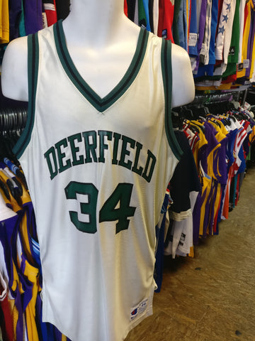 Vintage #34 DEERFIELD High School Champion Jersey 44