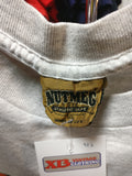 Vtg90s#7 BOOMER ESIASON Cincinnati Bengals Back Print Nutmeg T-ShirtXL