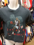 Vtg 90s #22 CLYDE DREXLER Portland Blazers NBA Salem T-shirt 10-12