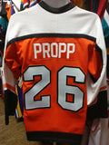 Vtg #26 BRIAN PROPP Philadelphia Flyers NHL Jersey S (Rare)