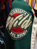 Vintage MINNESOTA WILD NHL CCM Jersey YXL