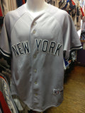 Vintage #35 MIKE MUSSINA New York Yankees MLB Majestic Jersey L