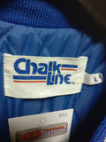 Vintage 80s CHICAGO CUBS MLB Back Patch Chalk Line Nylon Jacket L
