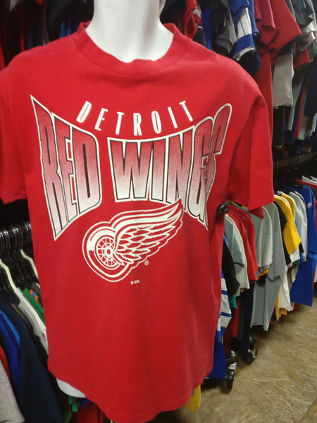 Vintage 90s DETROIT RED WINGS NHL Competitor T-Shirt L