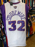 Vtg #32 AMARE STOUDEMIRE Phoenix Suns NBA Reebok Authentic Jersey M