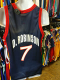 Vtg#7 DAVID ROBINSON USA Dream Team NBA Champion Jersey 40 (Deadstock)