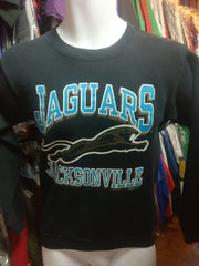 CustomCat Jacksonville Jaguars Retro NFL Crewneck Sweatshirt Sweater Sport Grey / 4XL