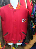 Vintage 90s KANSAS CITY CHIEFS AFC NFL Delong Varsity Jacket XL