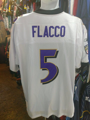 Youth XL (18/20) Joe Flacco #5 Baltimore Ravens Jersey