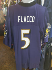 Youth NFL Nike Ravens Jersey #5 Flacco