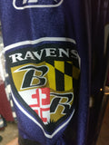 Vintage #27 RAY RICE Baltimore Ravens NFL Reebok Jersey S