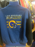 Vintage 90s LOS ANGELES RAMS NFL Back Patch Delong Varsity Jacket M