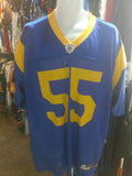 Vtg#55 JAMES LAURINAITIS Los Angeles Rams Reebok Jersey XL (Deadstock)