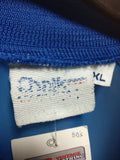 Vintage 80s BUFFALO BILLS NFL Chalk Line Windbreaker Nylon Jacket XL