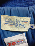 Vintage 80s BUFFALO BILLS  NFL Chalk Line Nylon Jacket XL