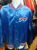 Vintage 80s BUFFALO BILLS  NFL Chalk Line Nylon Jacket XXL