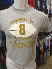 Vintage 90s New Orleans Saints Jersey T-Shirt L Deadstock NFL