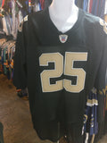 Vtg #25 REGGIE BUSH New Orleans Saints NFL Mitchell & Ness Jersey 56
