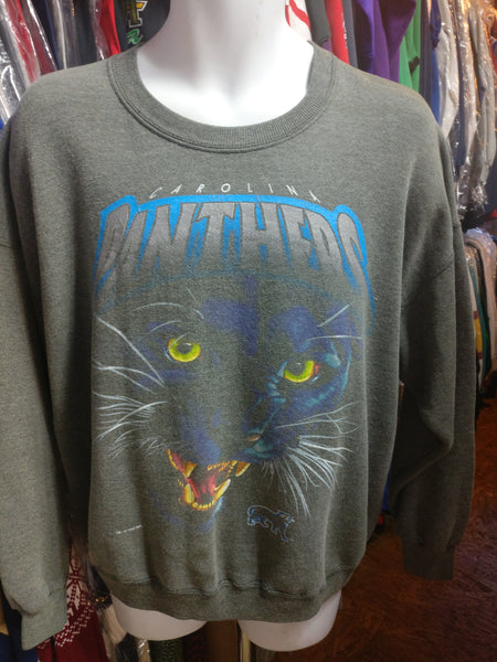 Vintage '93 CAROLINA PANTHERS NFL Salem Sportswear Sweatshirt XL