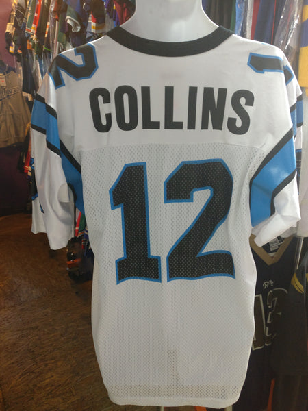 Vintage #12 KERRY COLLINS Carolina Panthers NFL Champion Jersey 44