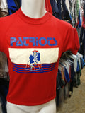 Vintage 80s NEW ENGLAND PATRIOTS NFL Garan T-Shirt YM (Deadstock)