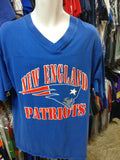Vtg '97 #28 CURTIS MARTIN New England Patriots Sport Attack T-Shirt L