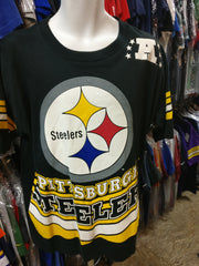 Vintage 90's Steelers Pittsburgh Sweatshirt Crewneck Big Logo Steelers  Pittsburgh Super Bowl Pullover Salem Sportwear Made In USA Size L