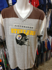 1970s Pittsburg Steelers Champion Brand Rolled Neck Cotton T-Shirt