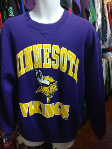 Vintage '94 MINNESOTA VIKINGS NFL Russell Athletic Sweatshirt L