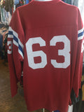 Vintage '61 #63 BOSTON PATRIOTS NFL Stall & Dean Jersey 56