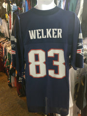 Reebok #83 Wes Welker New England Patriots Jersey 