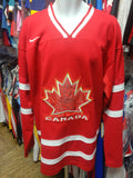 Vtg #1 ROBERTO LUONGO Canada Team Olympic Nike Authentic Jersey XL