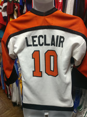 VINTAGE AUTHENTIC JOHN LECLAIR JERSEY XXL CCM FLYERS HOCKEY RARE