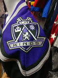 Vintage LOS ANGELES KINGS NHL CCM Jersey YL/YXL (Signed)