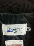 Vtg 80s SAN FRANCISCO GIANTS MLB Chalk Line Back Patch Nylon Jacket XL