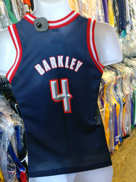 Vintage #4 CHARLES BARKLEY Houston Rockets NBA Champion Jersey 10-12