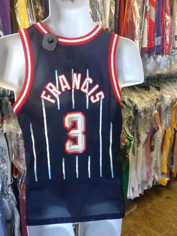 Vtg #3 STEVE FRANCIS Houston Rockets NBA Reebok Authentic Jersey 56