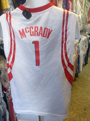 Vintage #1 TRACY McGRADY Houston Rockets NBA Adidas Jersey YL